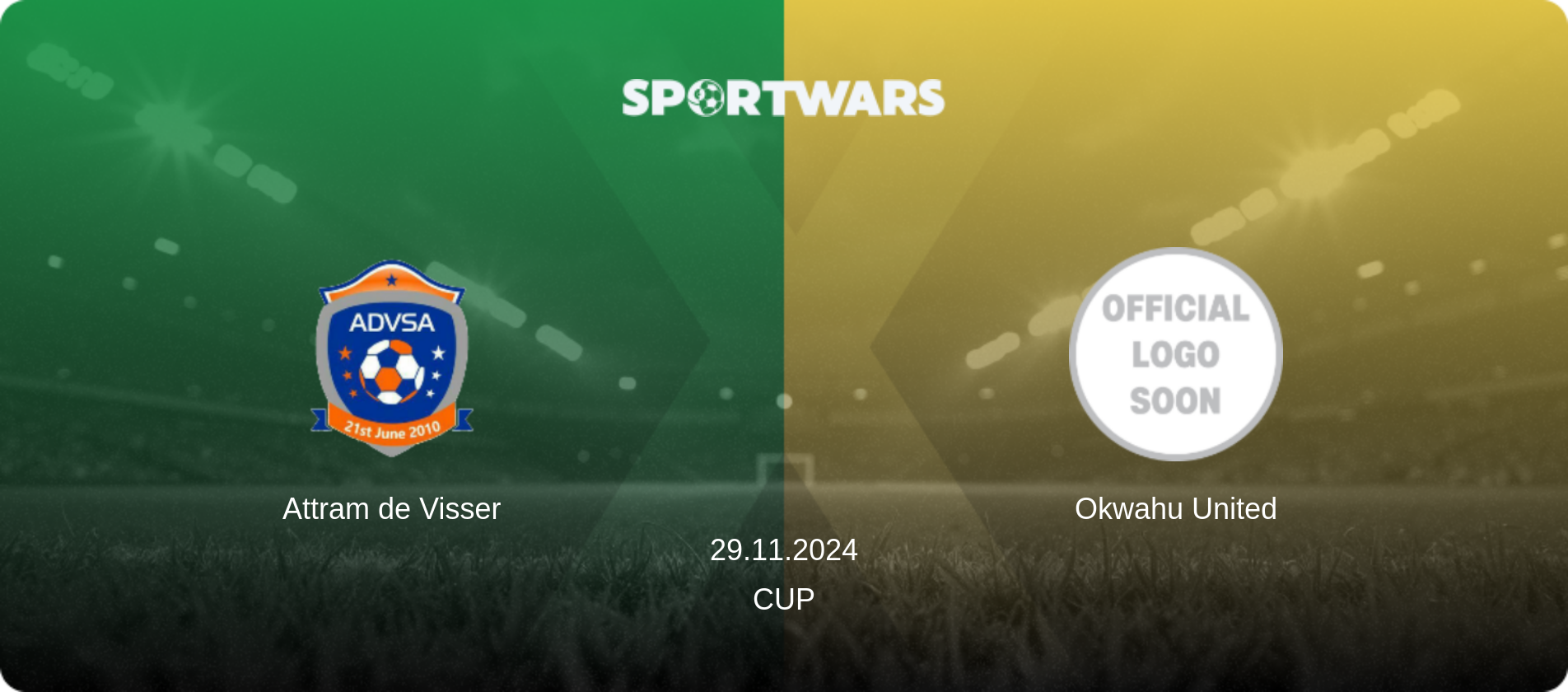 Attram de Visser — Okwahu United, 29.11.2024 — Cup (match preview)