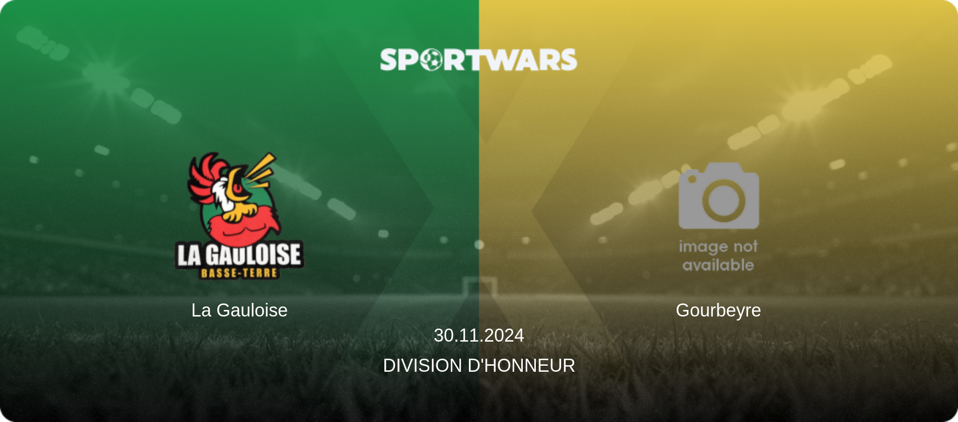 La Gauloise — Gourbeyre, 30.11.2024 — Division d'Honneur (match preview)