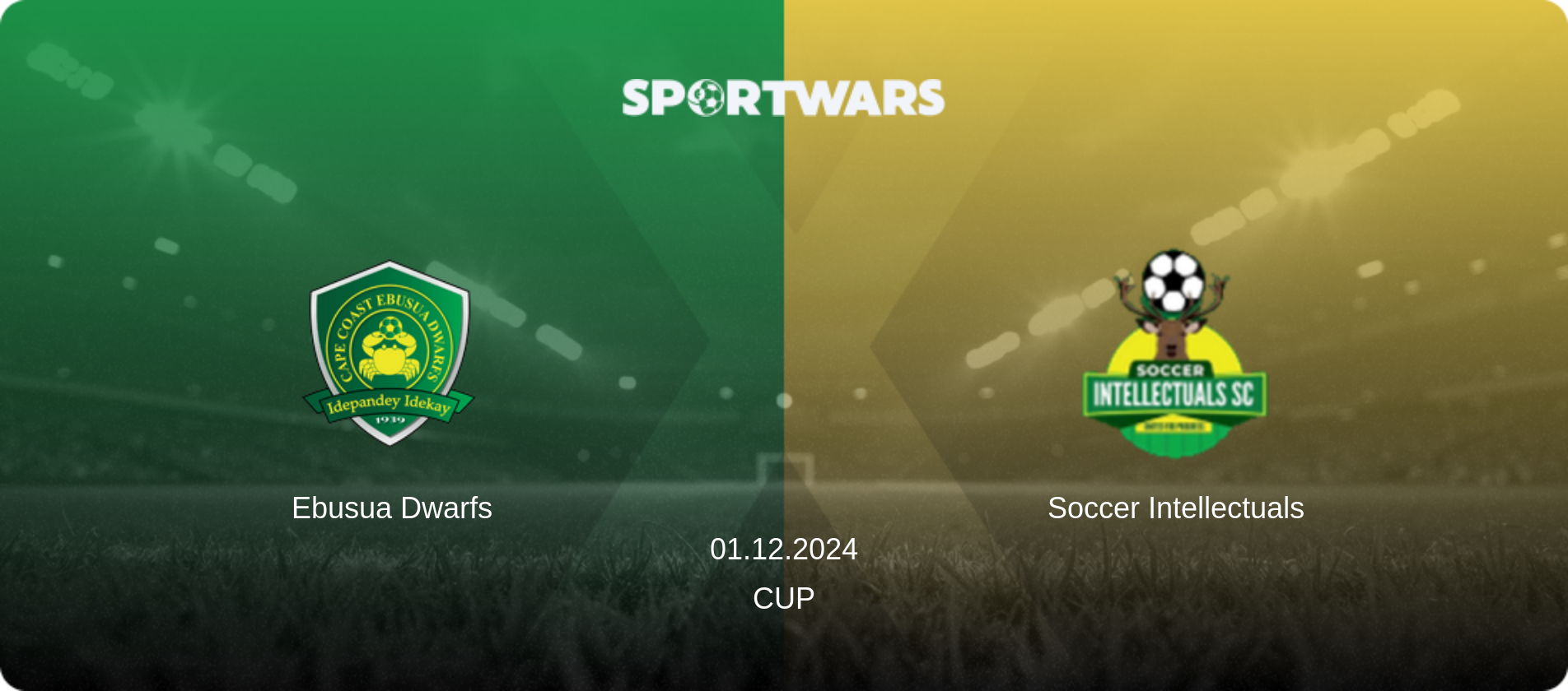 Ebusua Dwarfs — Soccer Intellectuals, 01.12.2024 — Cup (match preview)