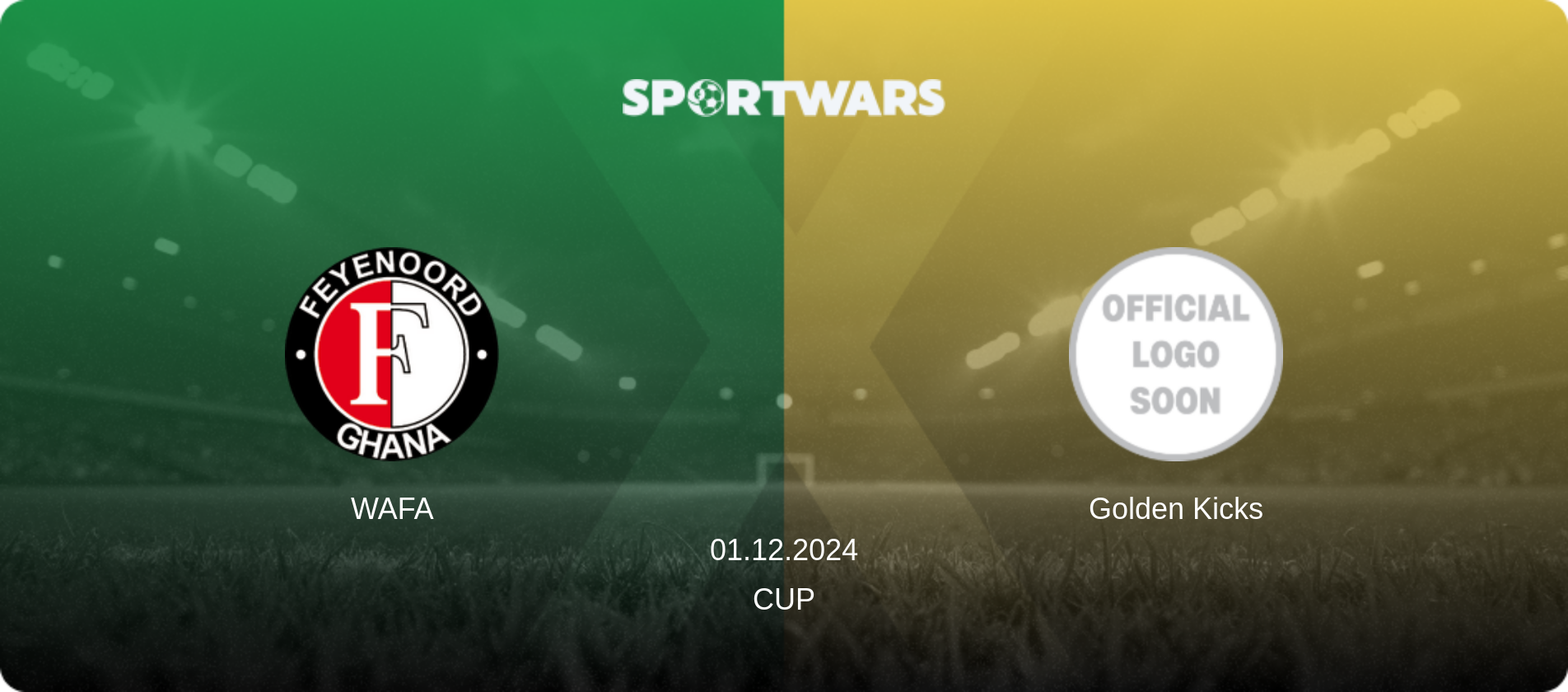 WAFA — Golden Kicks, 01.12.2024 — Cup (match preview)
