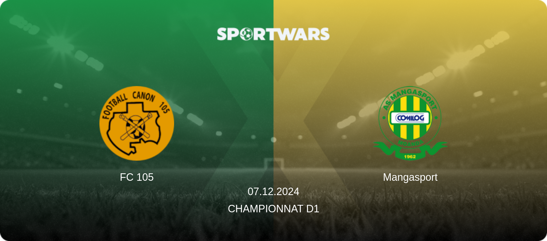 FC 105 — Mangasport, 07.12.2024 — Championnat D1 (match preview)