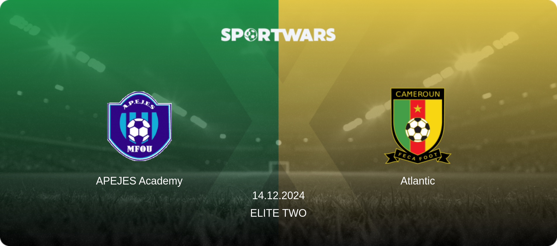 APEJES Academy — Atlantic, 14.12.2024 — Elite Two (match preview)