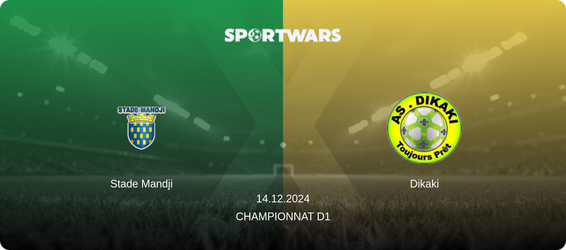 Stade Mandji — Dikaki, 14.12.2024 — Championnat D1 (match preview)