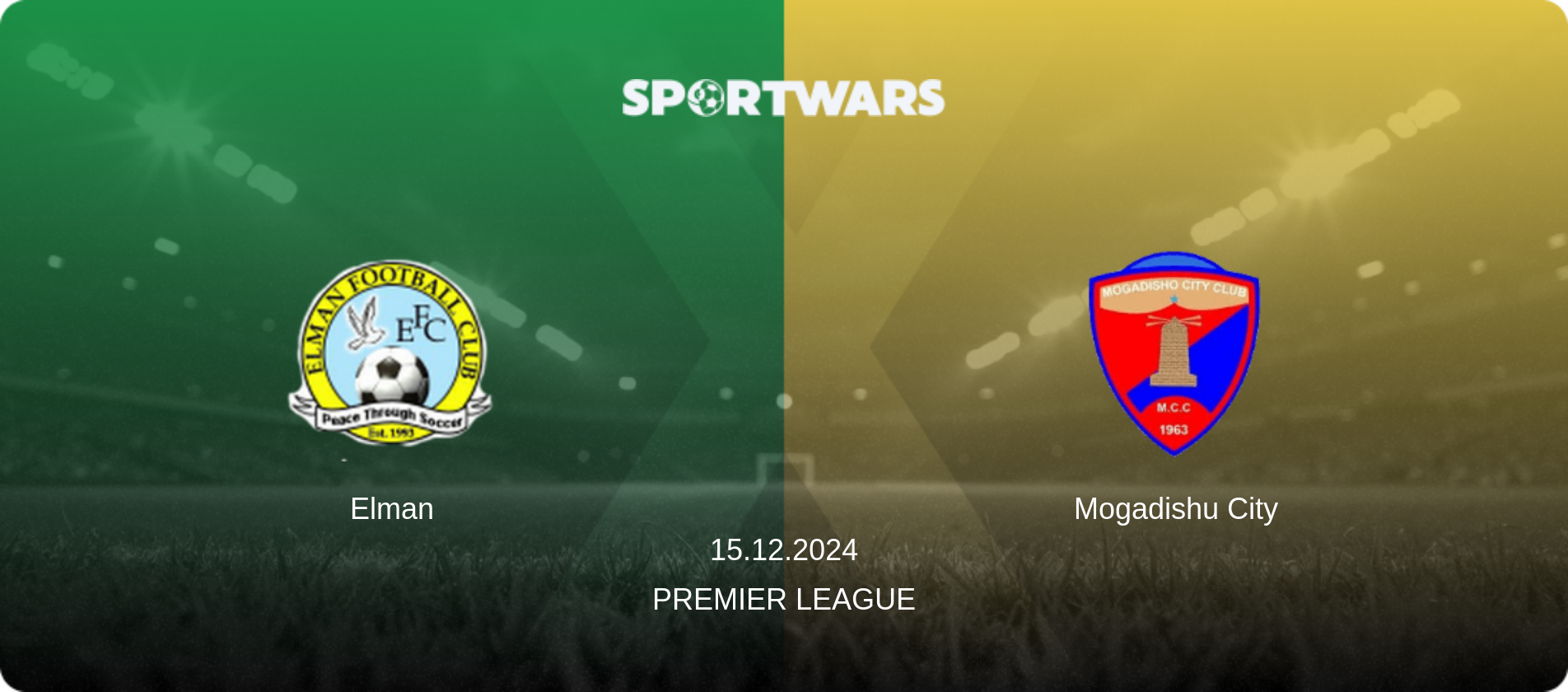 Elman — Mogadishu City, 15.12.2024 — Premier League (match preview)