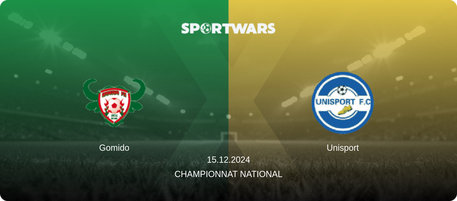 Gomido — Unisport, 15.12.2024 — Championnat National (match preview)