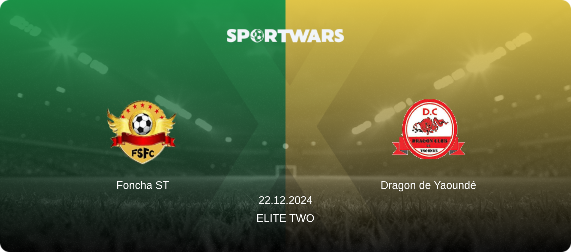 Foncha ST — Dragon de Yaoundé, 22.12.2024 — Elite Two (match preview)
