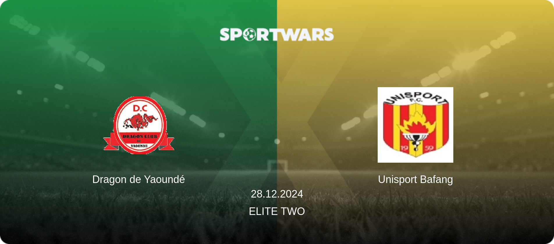 Dragon de Yaoundé — Unisport Bafang, 28.12.2024 — Elite Two (match preview)