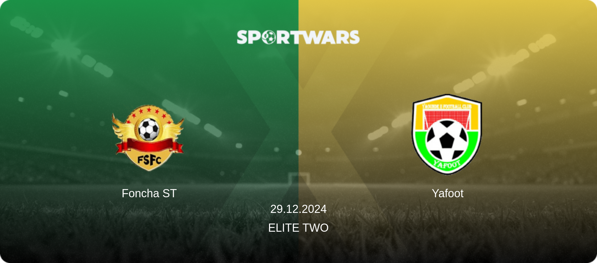 Foncha ST — Yafoot, 29.12.2024 — Elite Two (match preview)