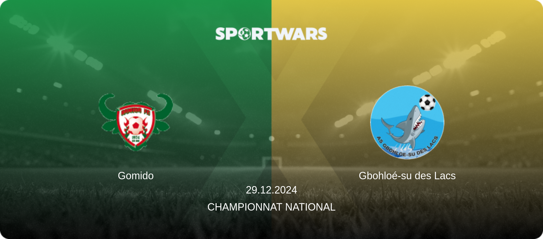Gomido — Gbohloé-su des Lacs, 29.12.2024 — Championnat National (match preview)