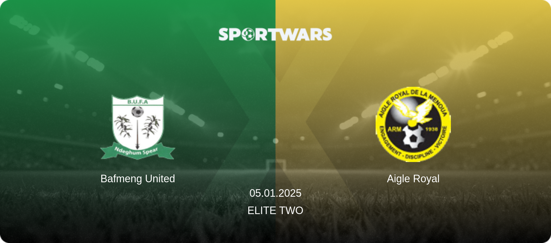 Bafmeng United — Aigle Royal, 05.01.2025 — Elite Two (match preview)