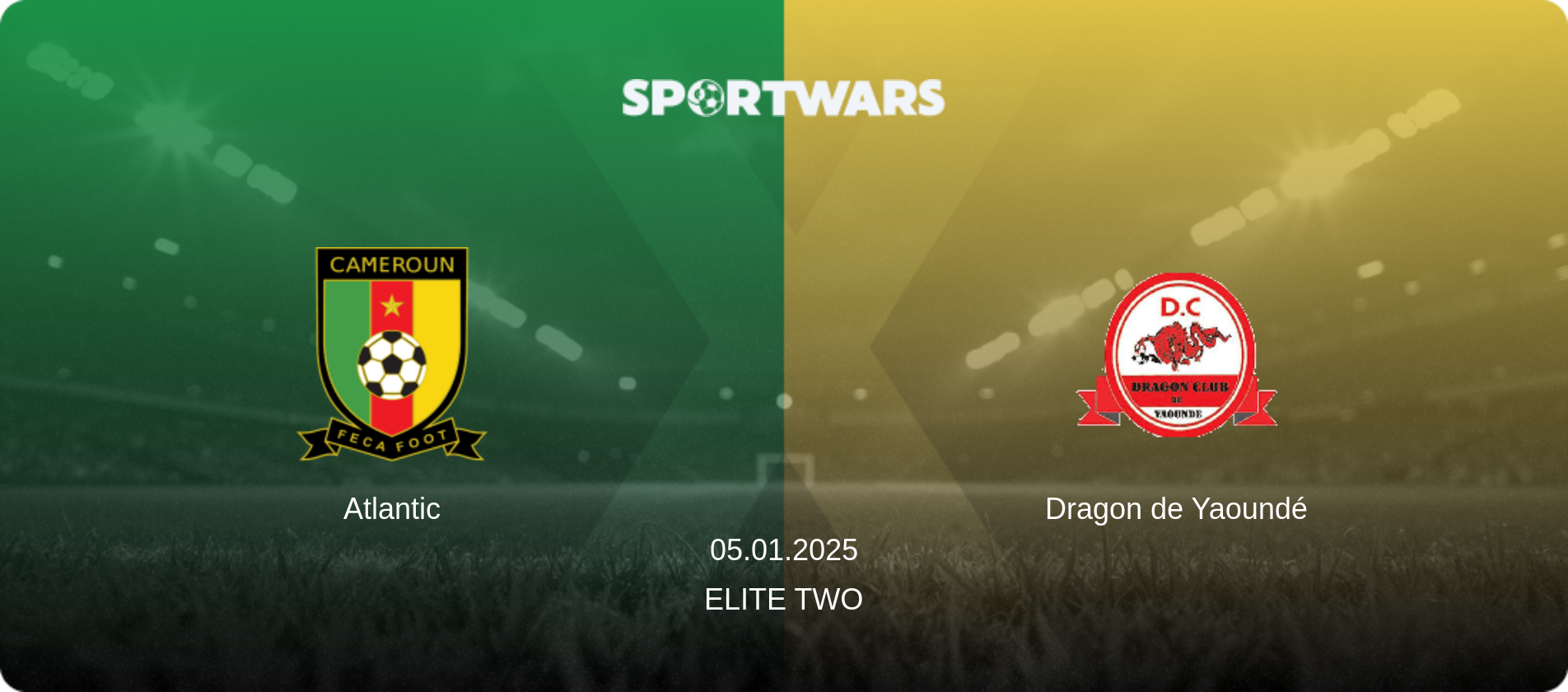 Atlantic — Dragon de Yaoundé, 05.01.2025 — Elite Two (match preview)
