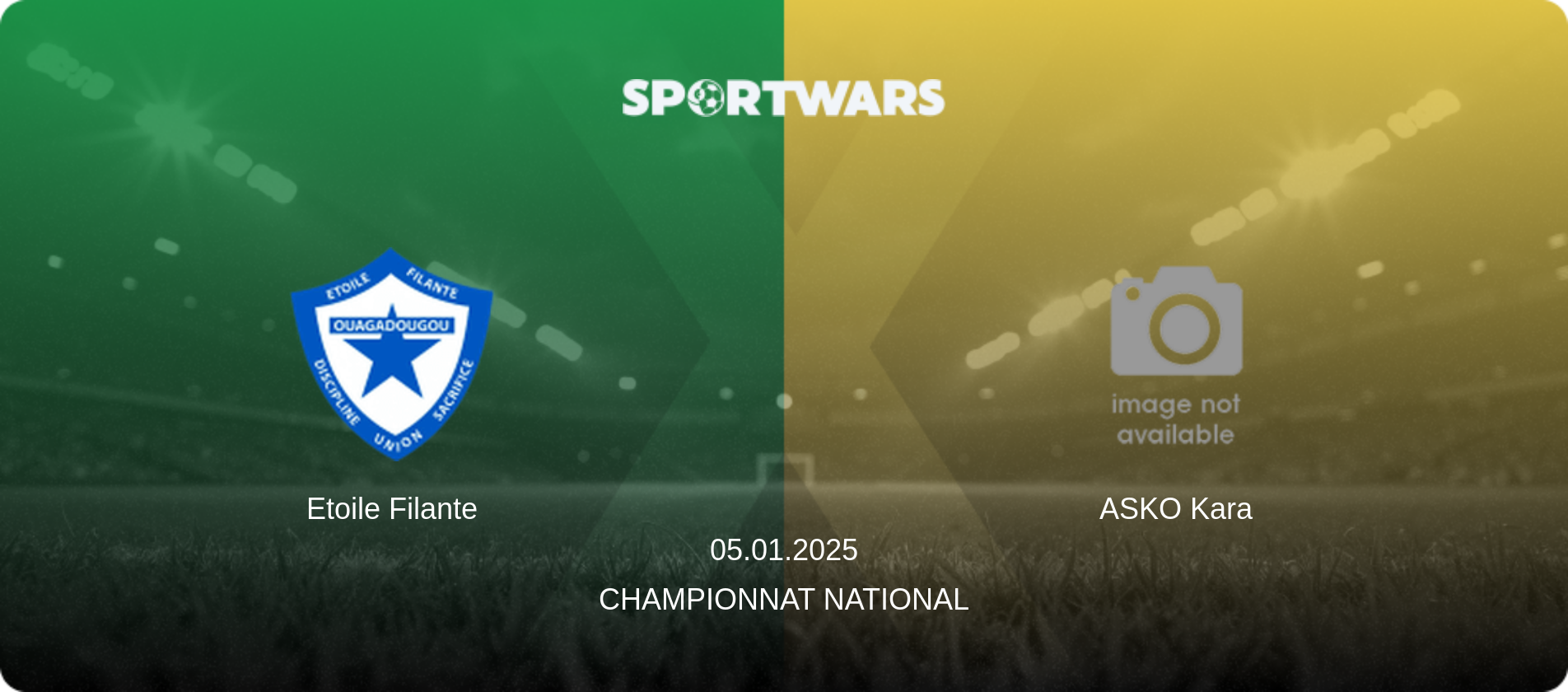 Etoile Filante — ASKO Kara, 05.01.2025 — Championnat National (match preview)