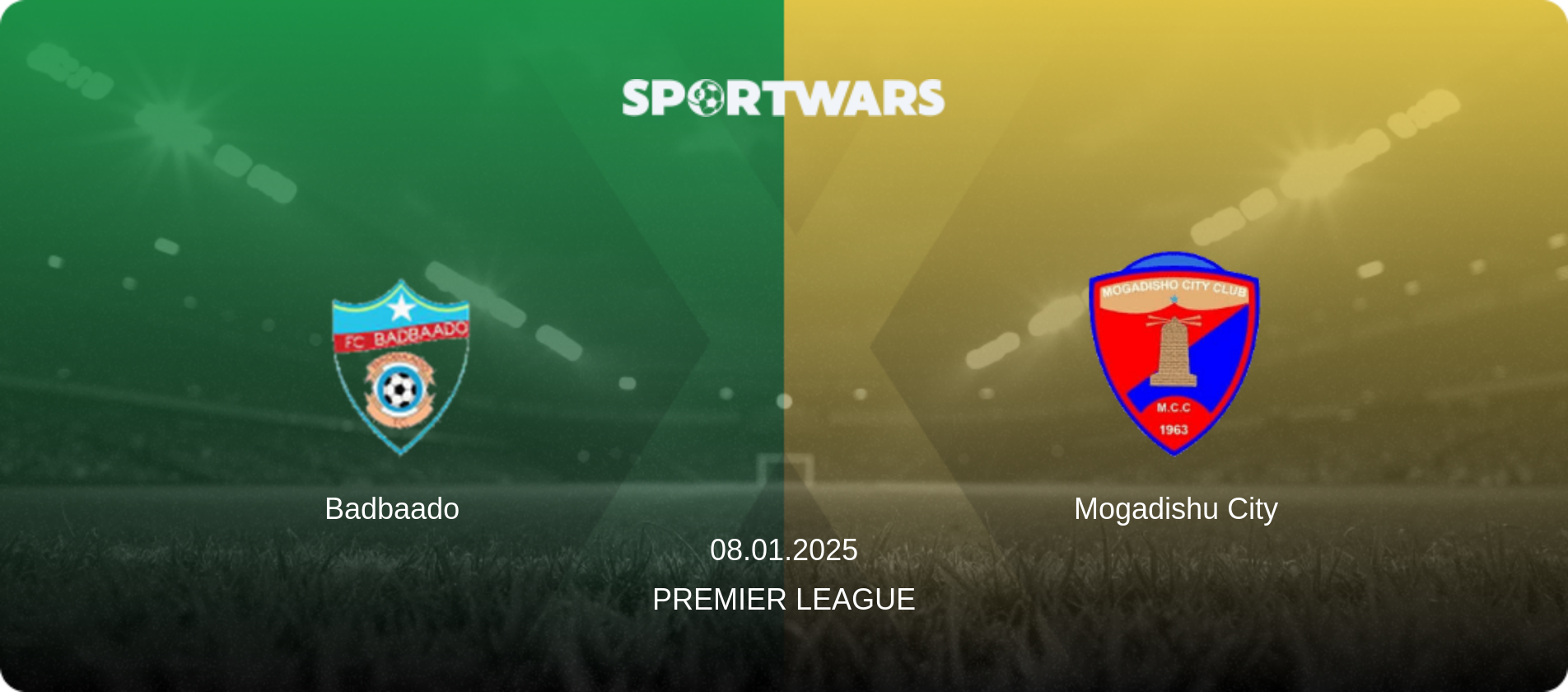 Badbaado — Mogadishu City, 08.01.2025 — Premier League (match preview)