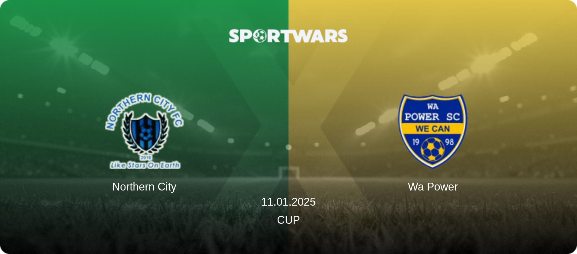 Northern City — Wa Power, 11.01.2025 — Cup (match preview)