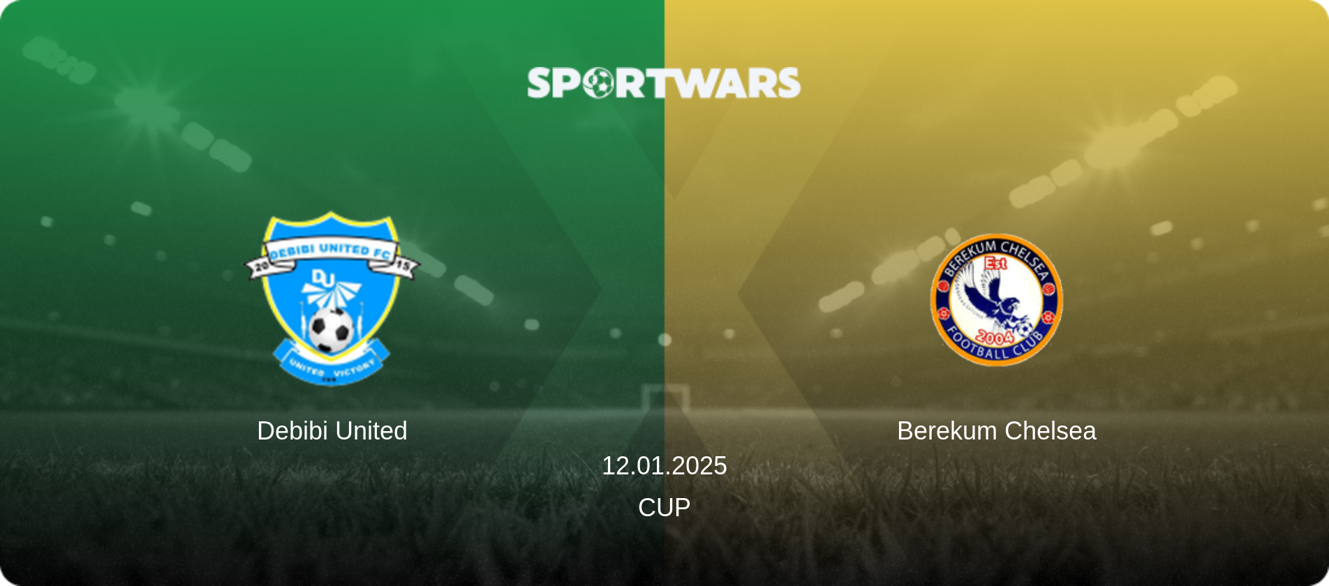 Debibi United — Berekum Chelsea, 12.01.2025 — Cup (match preview)