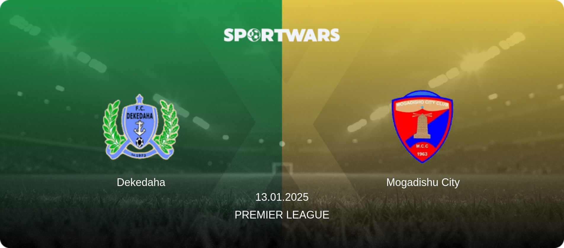 Dekedaha — Mogadishu City, 13.01.2025 — Premier League (match preview)