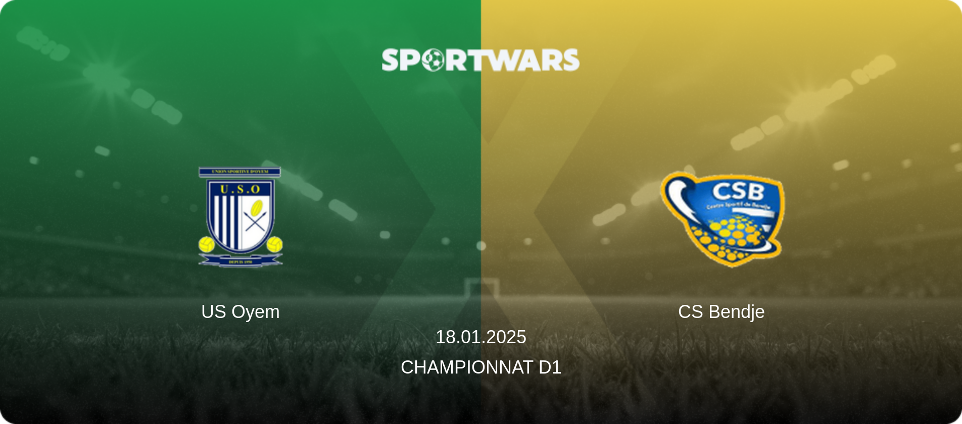 US Oyem — CS Bendje, 18.01.2025 — Championnat D1 (match preview)