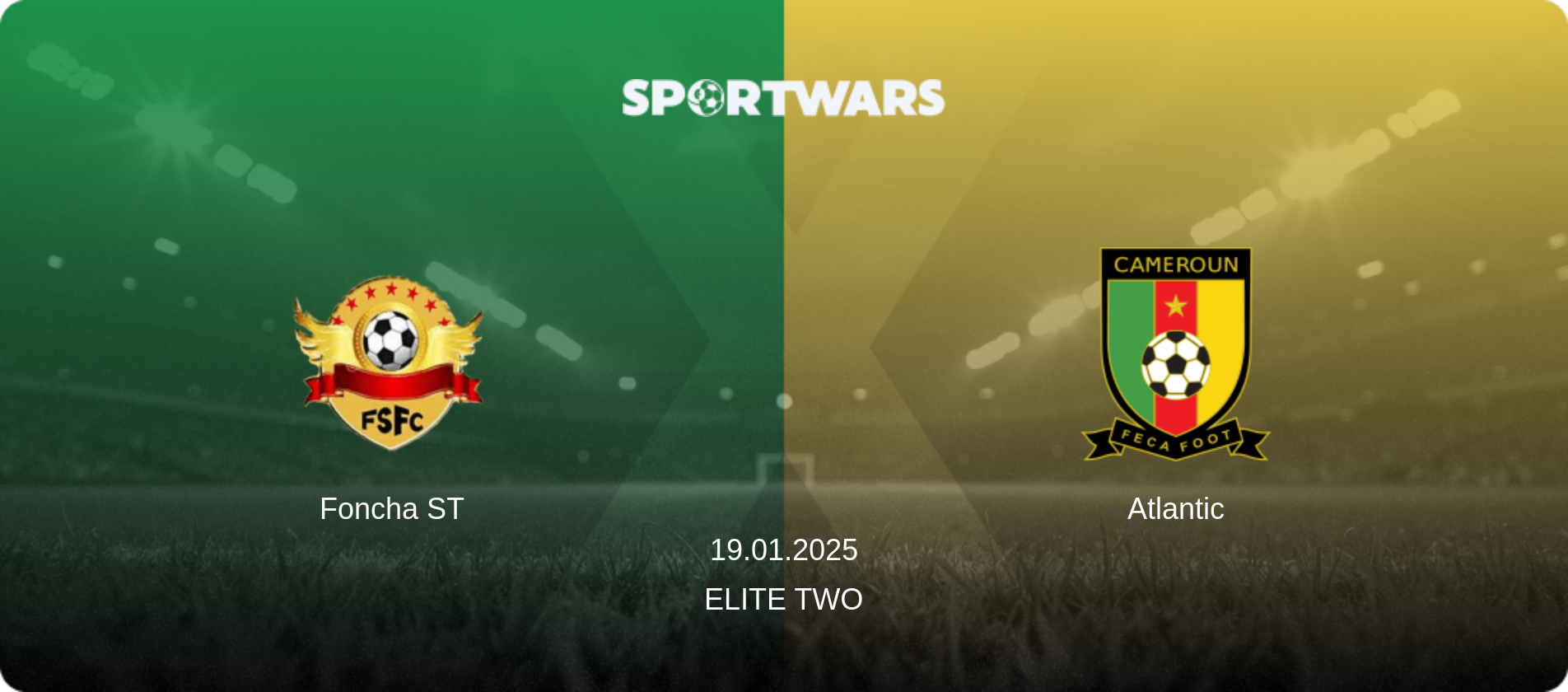 Foncha ST — Atlantic, 19.01.2025 — Elite Two (match preview)