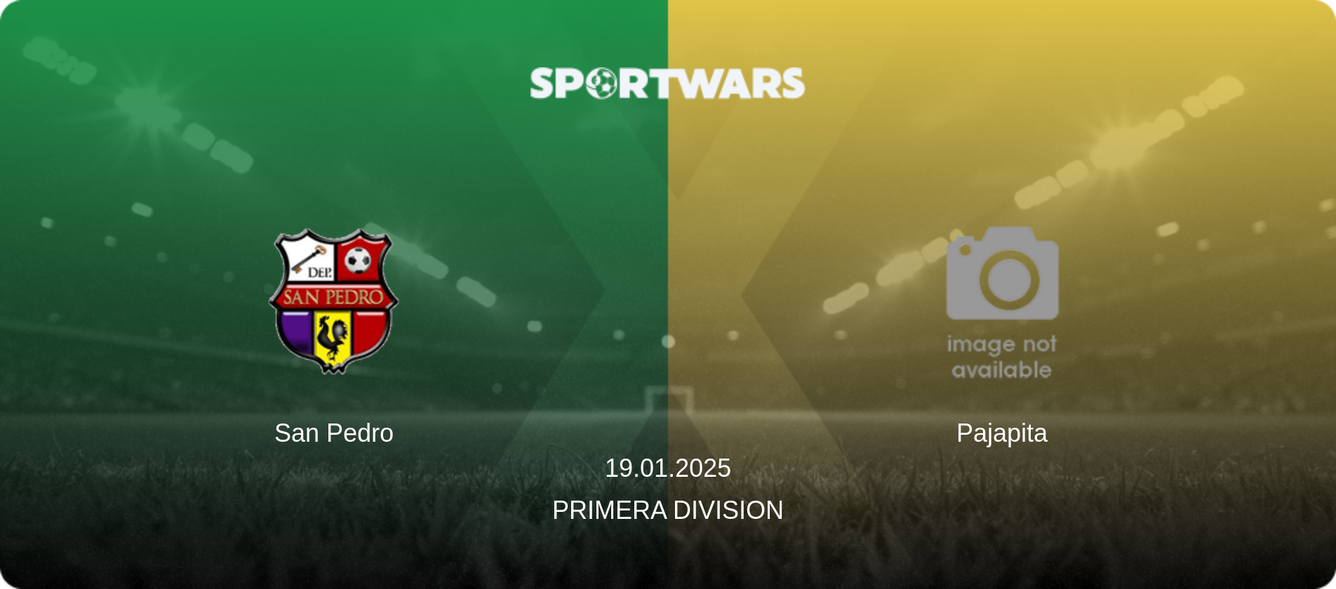 San Pedro — Pajapita, 19.01.2025 — Primera Division (match preview)