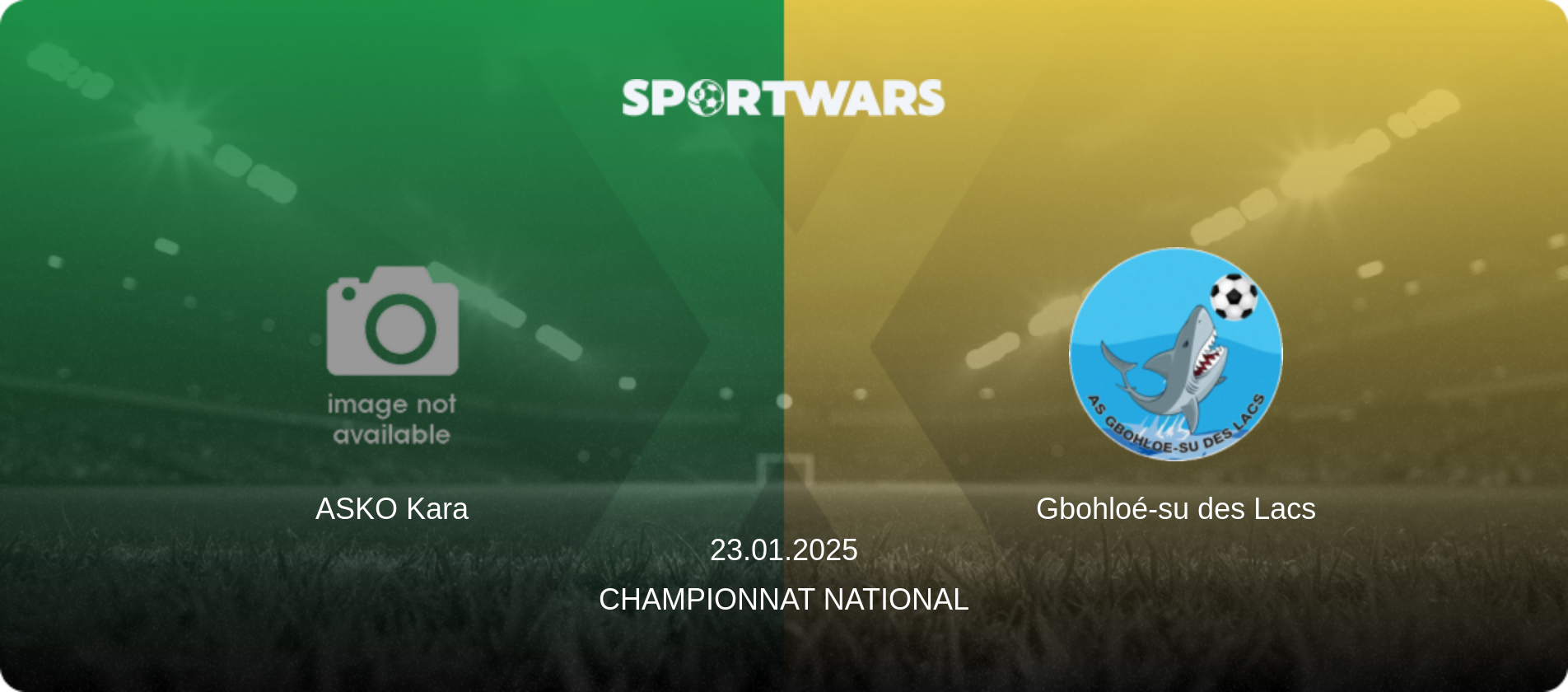 ASKO Kara — Gbohloé-su des Lacs, 23.01.2025 — Championnat National (match preview)
