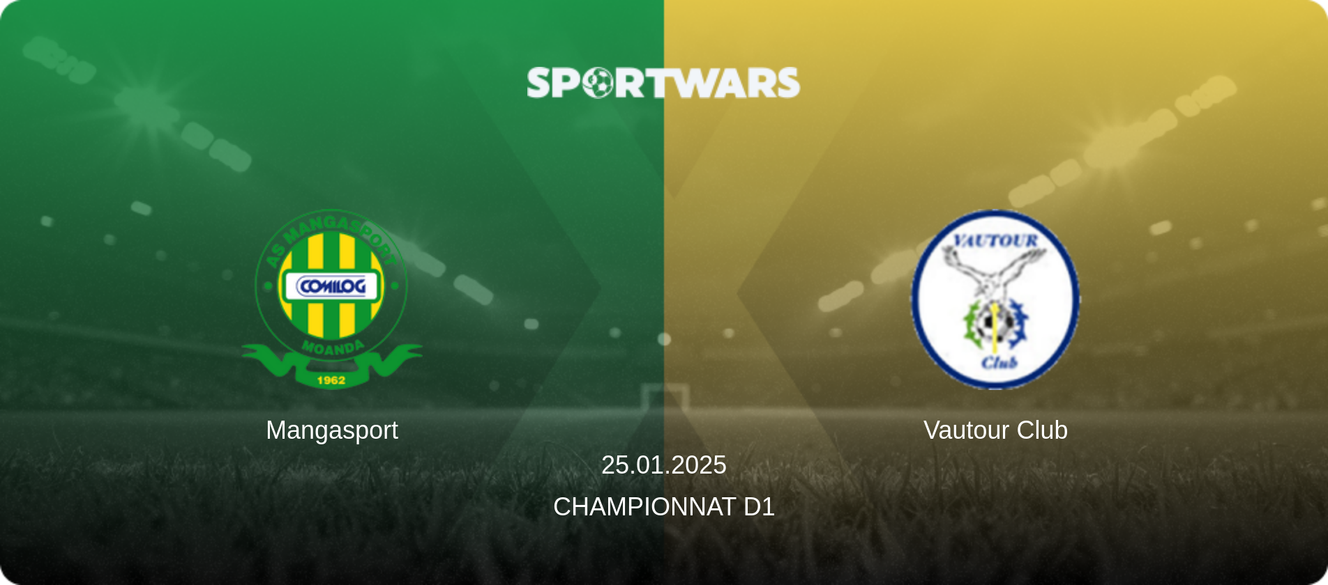 Mangasport — Vautour Club, 25.01.2025 — Championnat D1 (match preview)