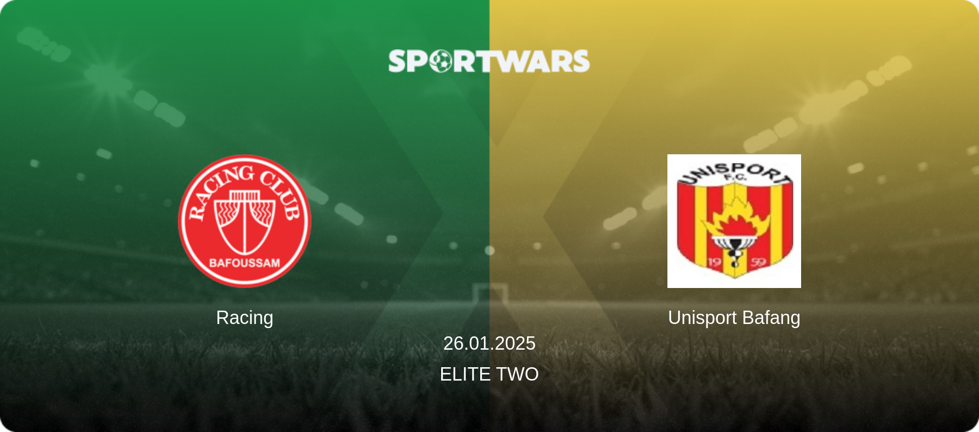 Racing — Unisport Bafang, 26.01.2025 — Elite Two (match preview)