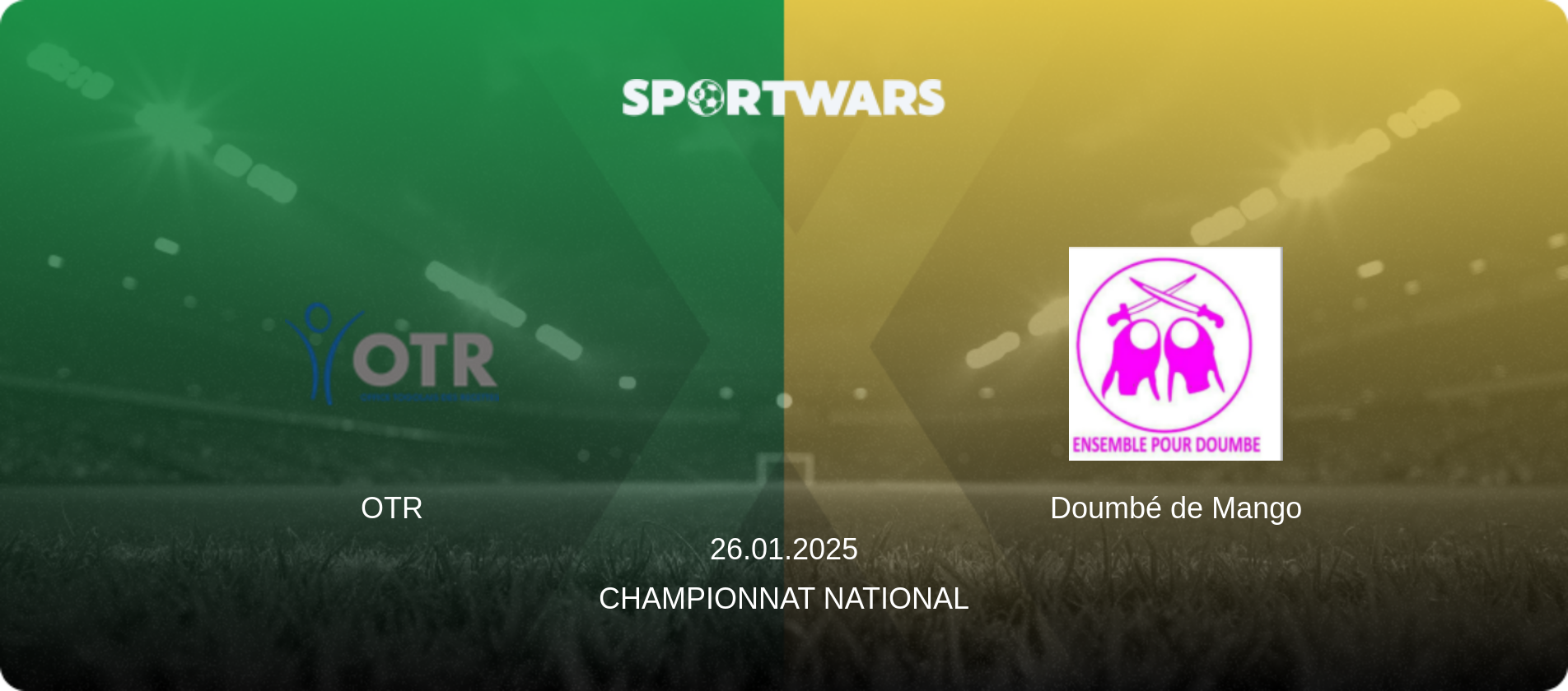 OTR — Doumbé de Mango, 26.01.2025 — Championnat National (match preview)