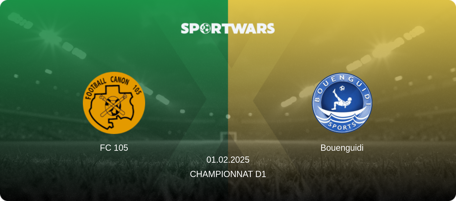 FC 105 — Bouenguidi, 01.02.2025 — Championnat D1 (match preview)