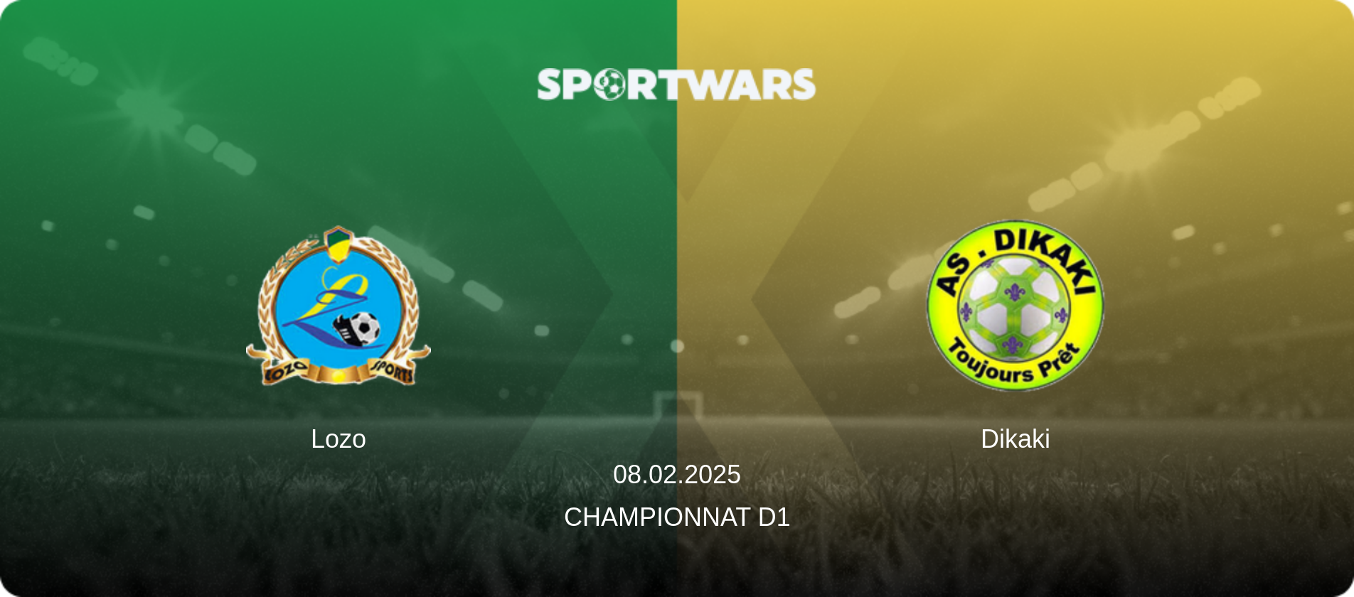 Lozo — Dikaki, 08.02.2025 — Championnat D1 (match preview)
