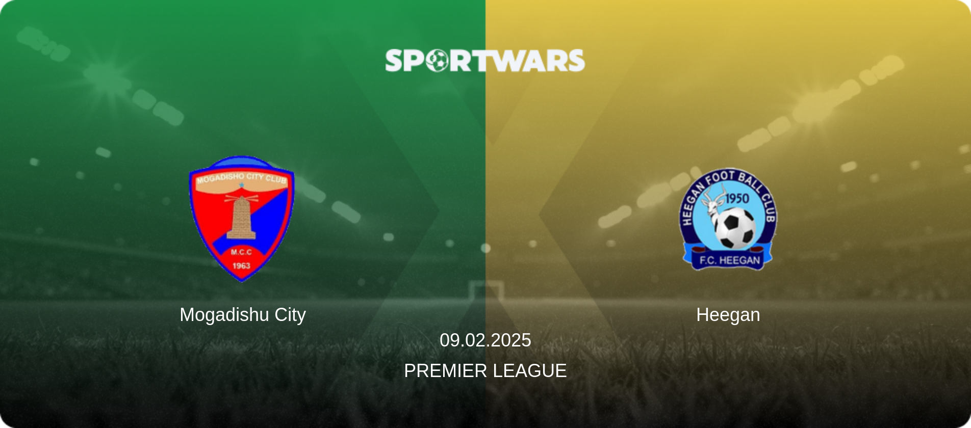 Mogadishu City — Heegan, 09.02.2025 — Premier League (match preview)