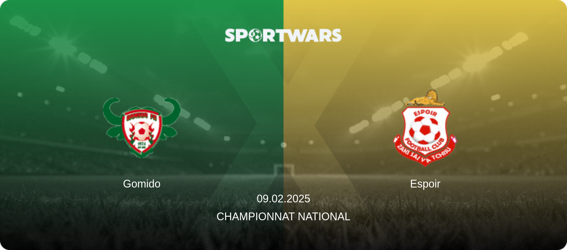 Gomido — Espoir, 09.02.2025 — Championnat National (match preview)