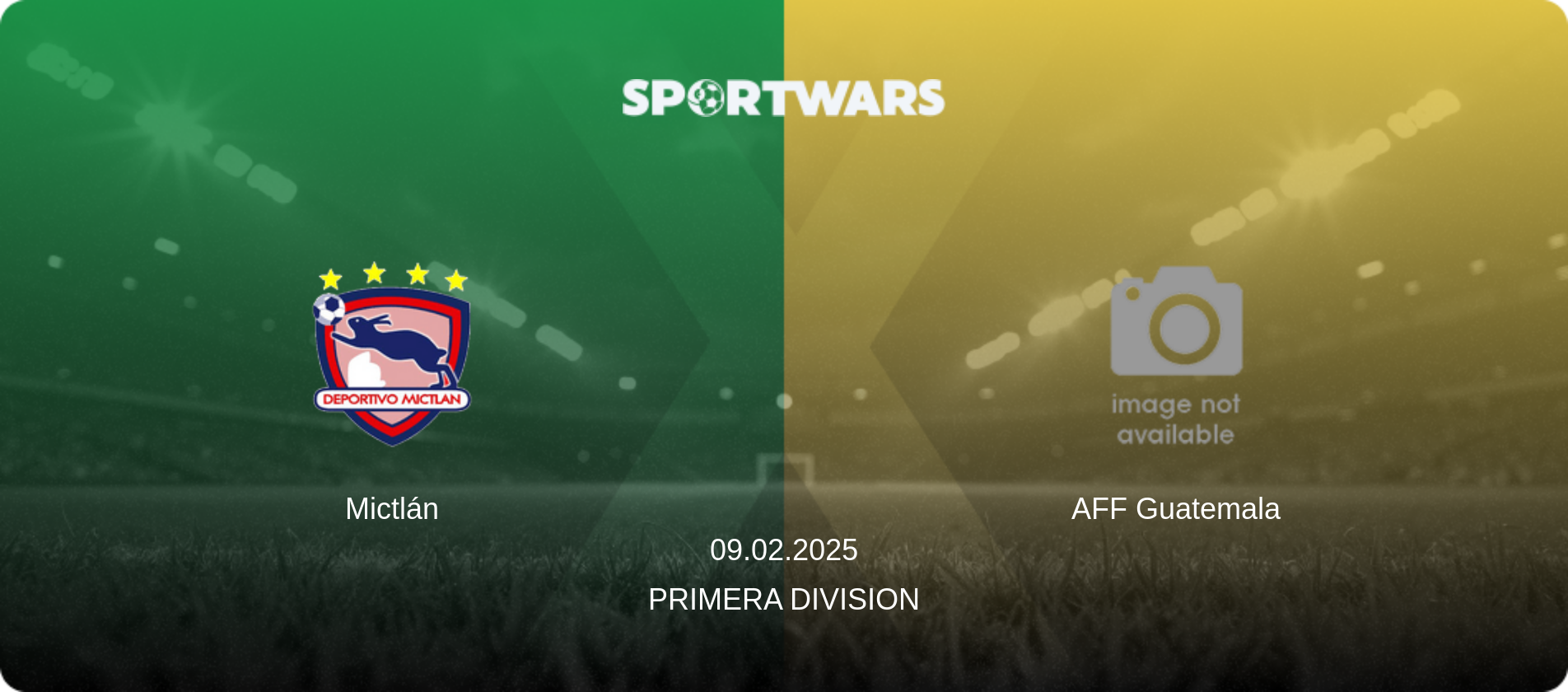 Mictlán — AFF Guatemala, 09.02.2025 — Primera Division (match preview)