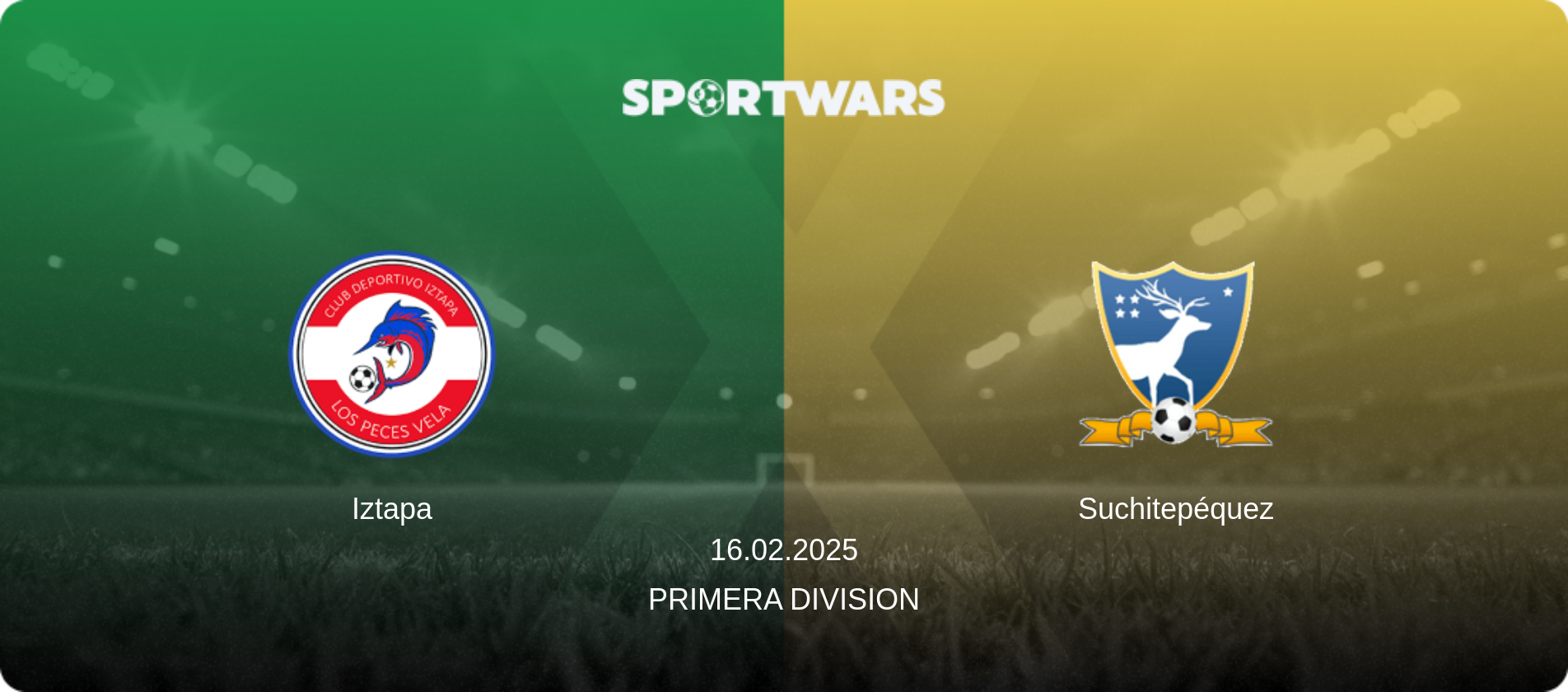 Iztapa — Suchitepéquez, 16.02.2025 — Primera Division (match preview)