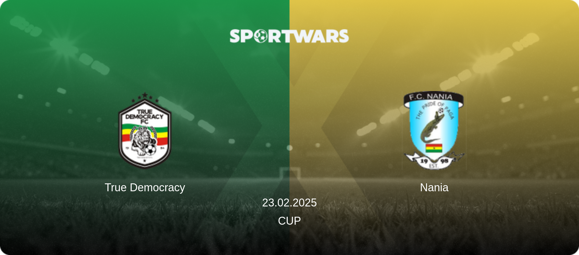 True Democracy — Nania, 23.02.2025 — Cup (match preview)