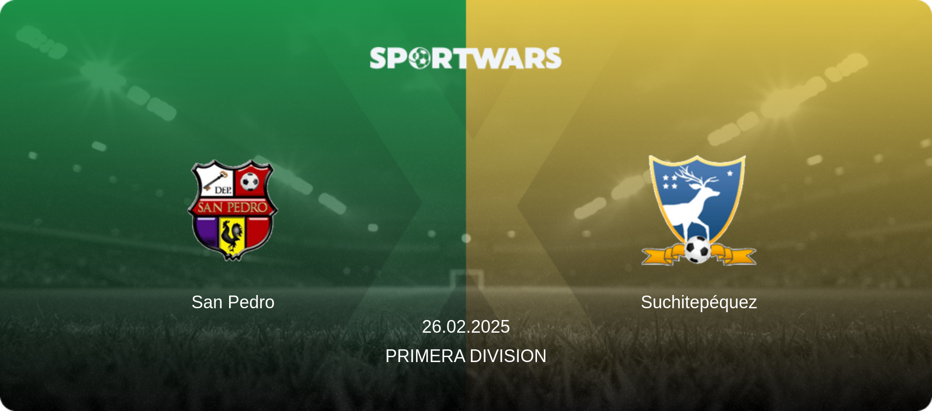 San Pedro — Suchitepéquez, 26.02.2025 — Primera Division (match preview)