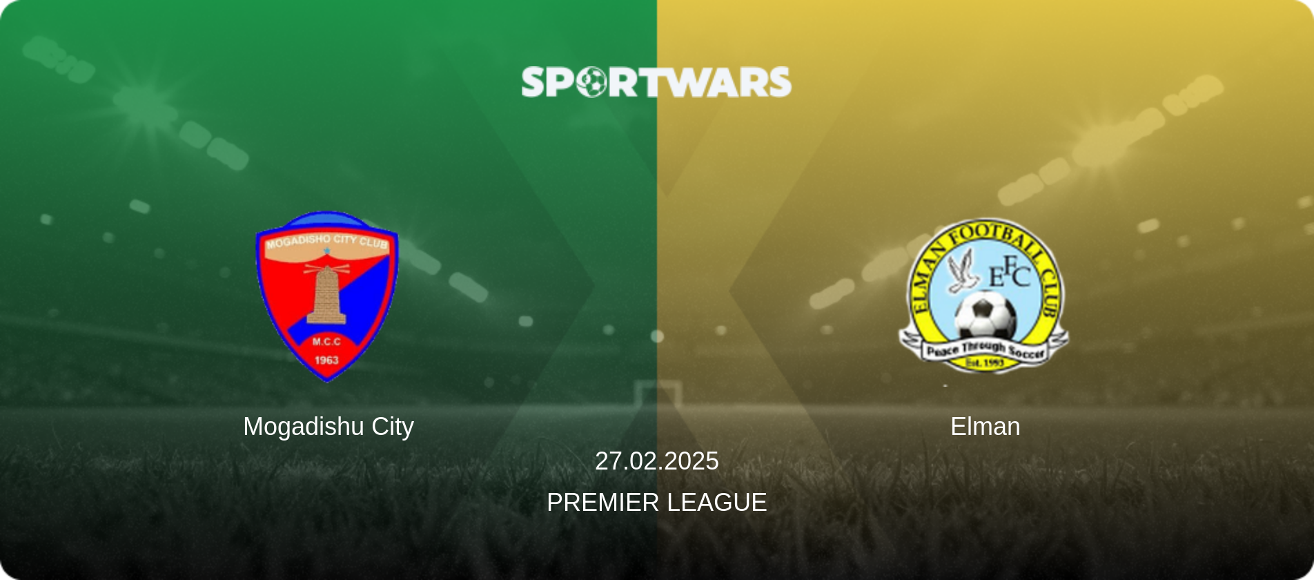 Mogadishu City — Elman, 27.02.2025 — Premier League (match preview)