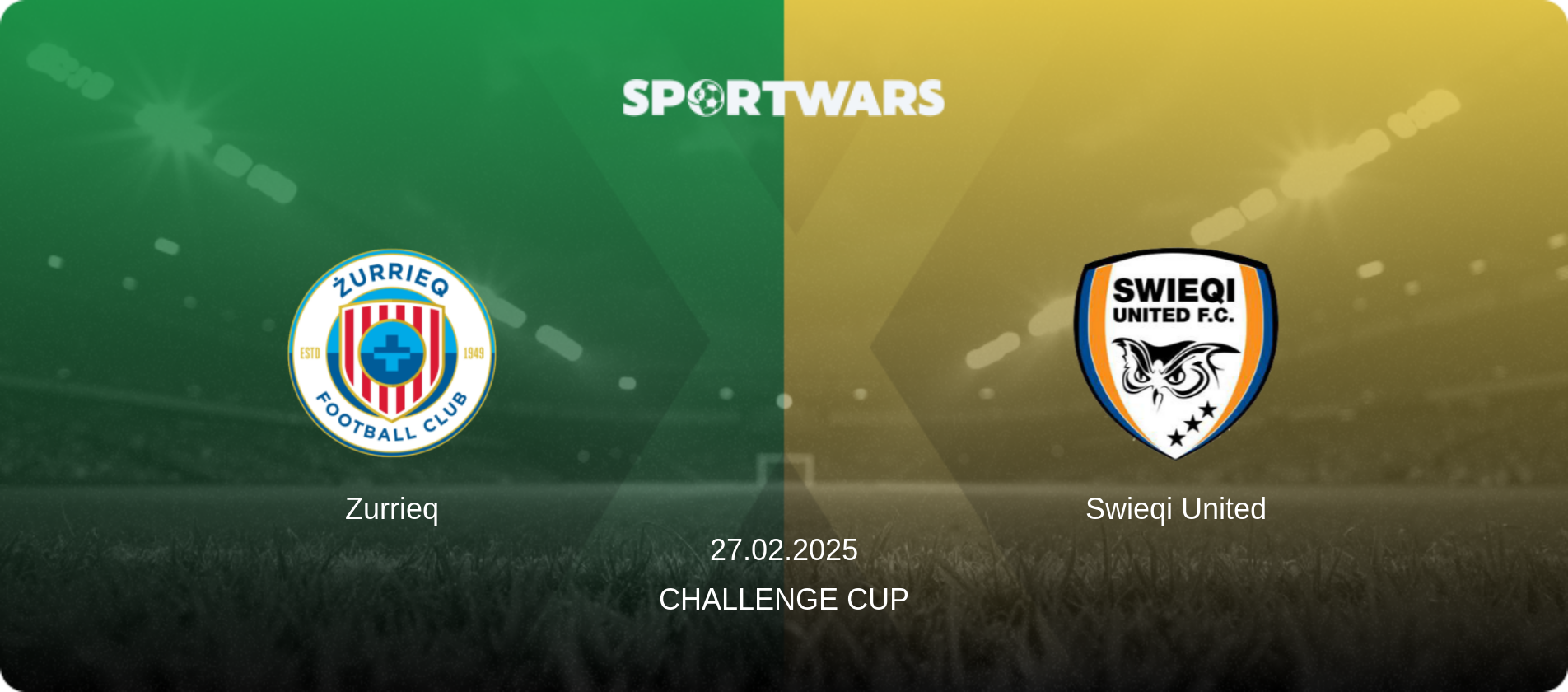 Zurrieq — Swieqi United, 27.02.2025 — Challenge Cup (match preview)