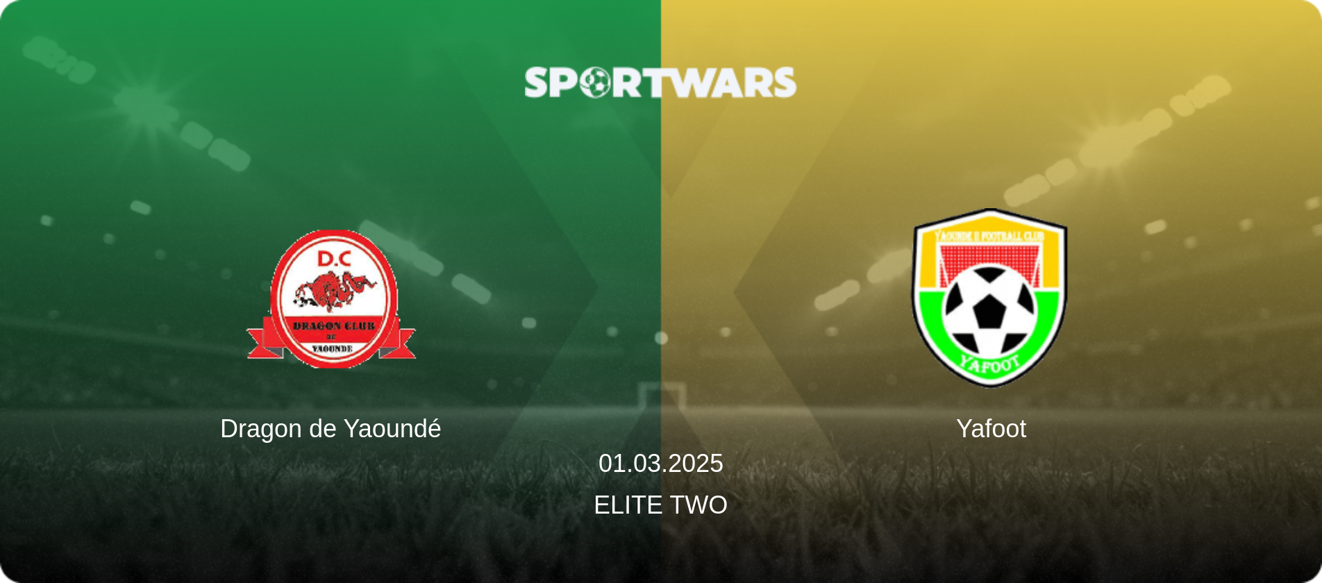 Dragon de Yaoundé — Yafoot, 01.03.2025 — Elite Two (match preview)