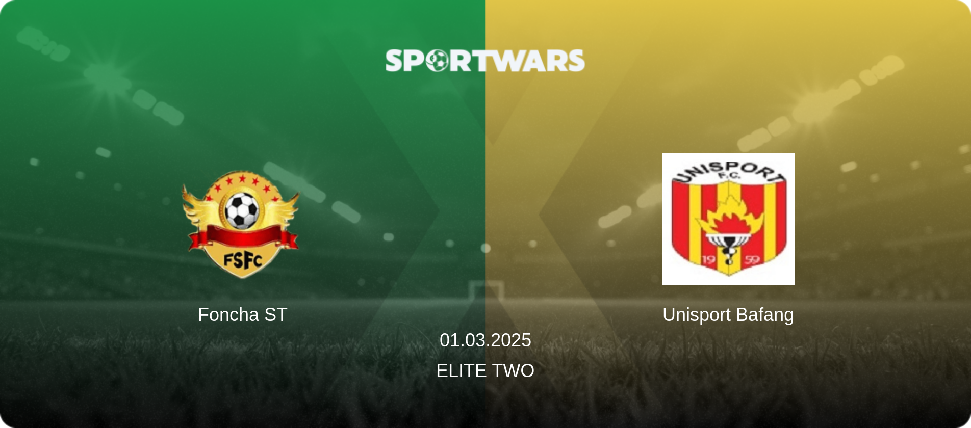 Foncha ST — Unisport Bafang, 01.03.2025 — Elite Two (match preview)