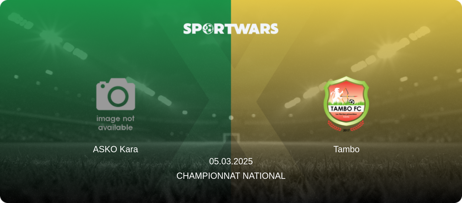 ASKO Kara — Tambo, 05.03.2025 — Championnat National (match preview)