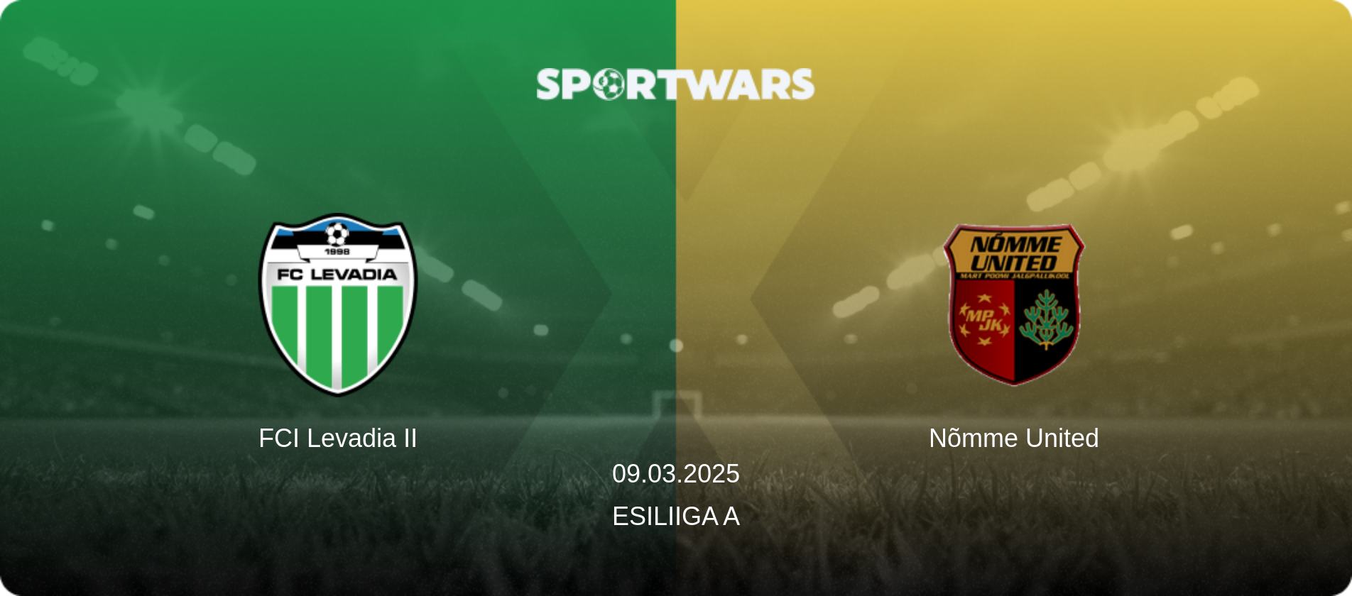 FCI Levadia II — Nõmme United, 09.03.2025 — Esiliiga A (match preview)