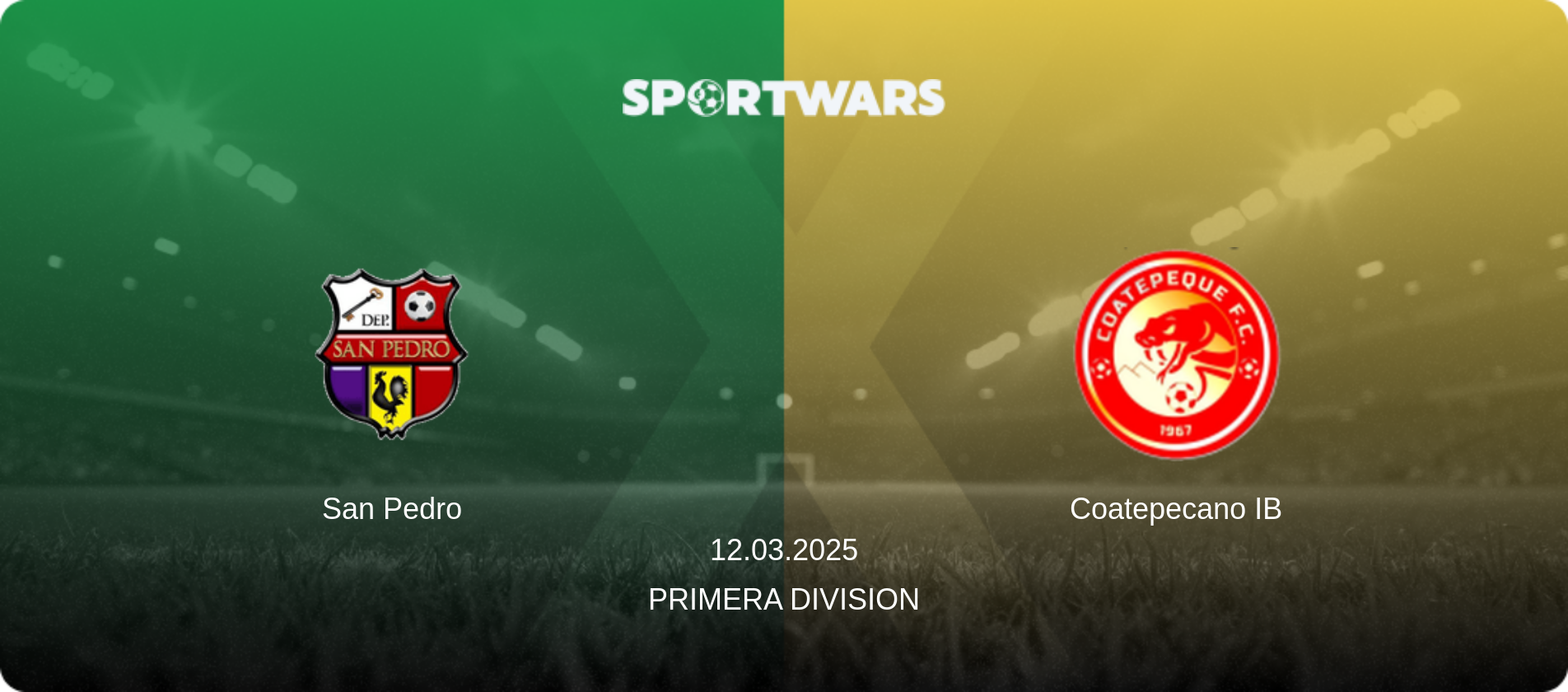 San Pedro — Coatepecano IB, 12.03.2025 — Primera Division (match preview)