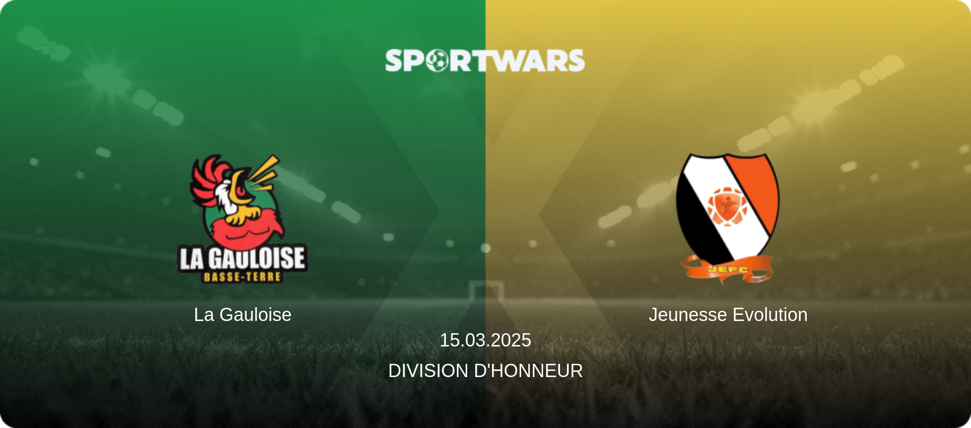 La Gauloise — Jeunesse Evolution, 15.03.2025 — Division d'Honneur (match preview)