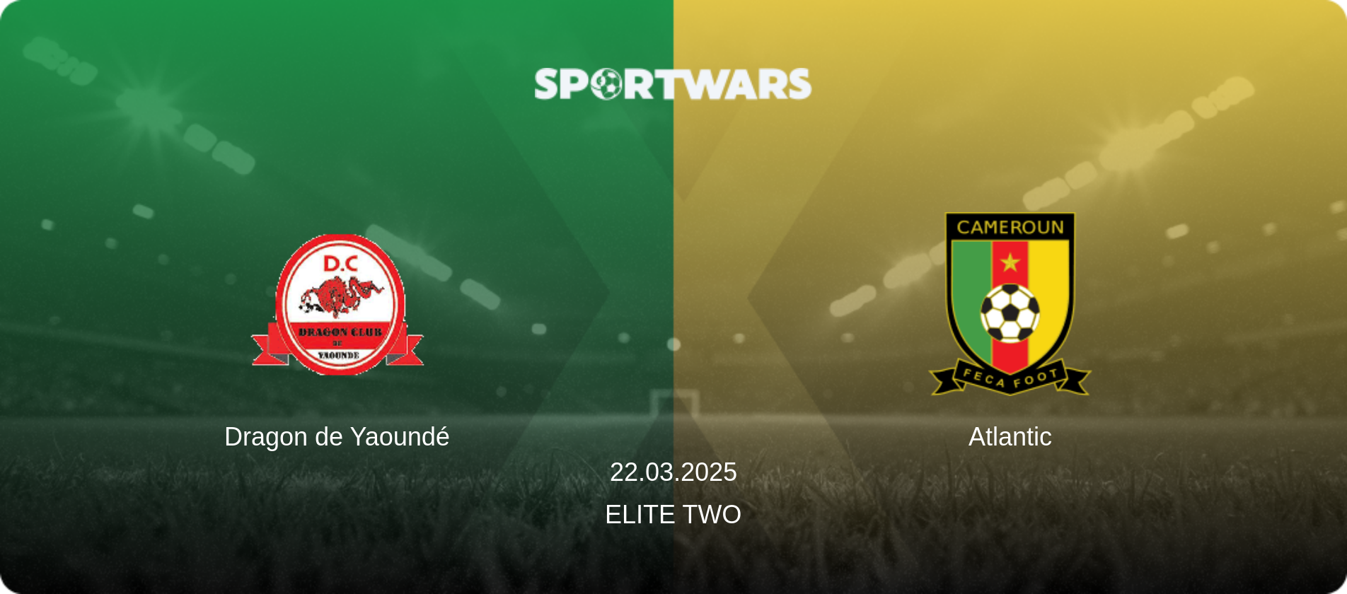 Dragon de Yaoundé — Atlantic, 22.03.2025 — Elite Two (match preview)
