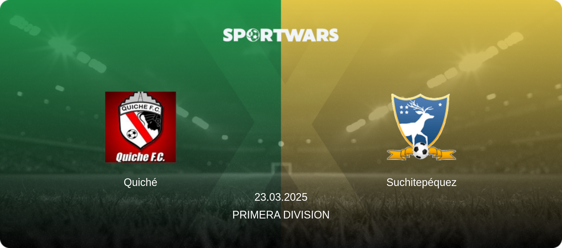Quiché — Suchitepéquez, 23.03.2025 — Primera Division (match preview)