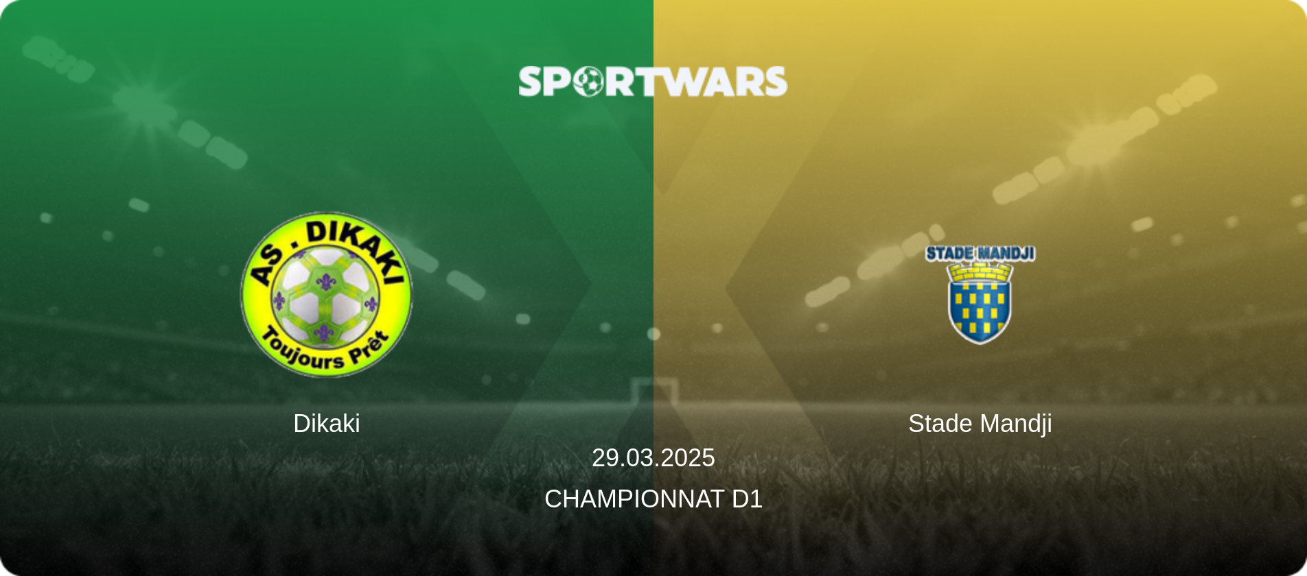 Dikaki — Stade Mandji, 29.03.2025 — Championnat D1 (match preview)