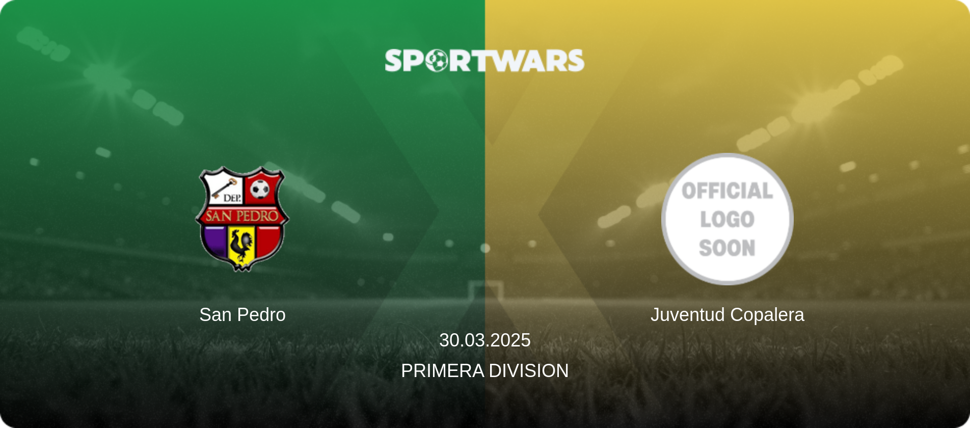 San Pedro — Juventud Copalera, 30.03.2025 — Primera Division (match preview)