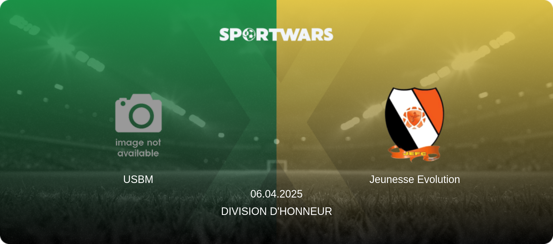 USBM — Jeunesse Evolution, 06.04.2025 — Division d'Honneur (match preview)