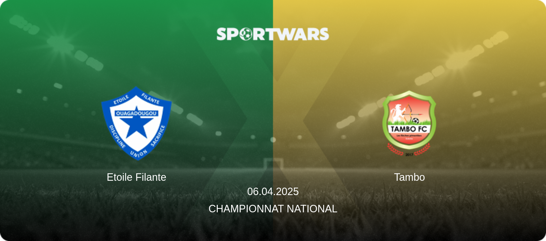 Etoile Filante — Tambo, 06.04.2025 — Championnat National (match preview)