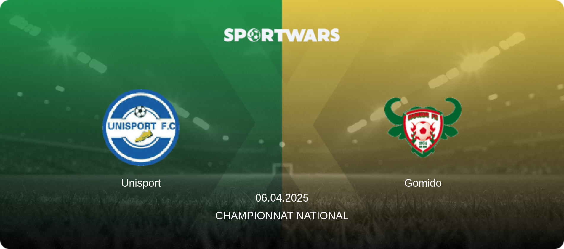 Unisport — Gomido, 06.04.2025 — Championnat National (match preview)